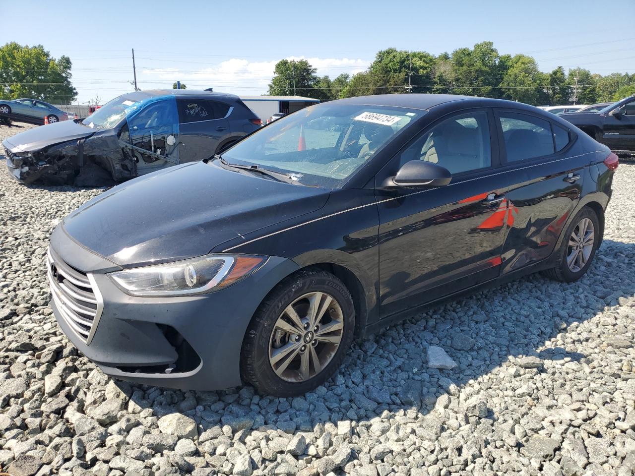 2017 Hyundai Elantra Se vin: KMHD84LF1HU063612