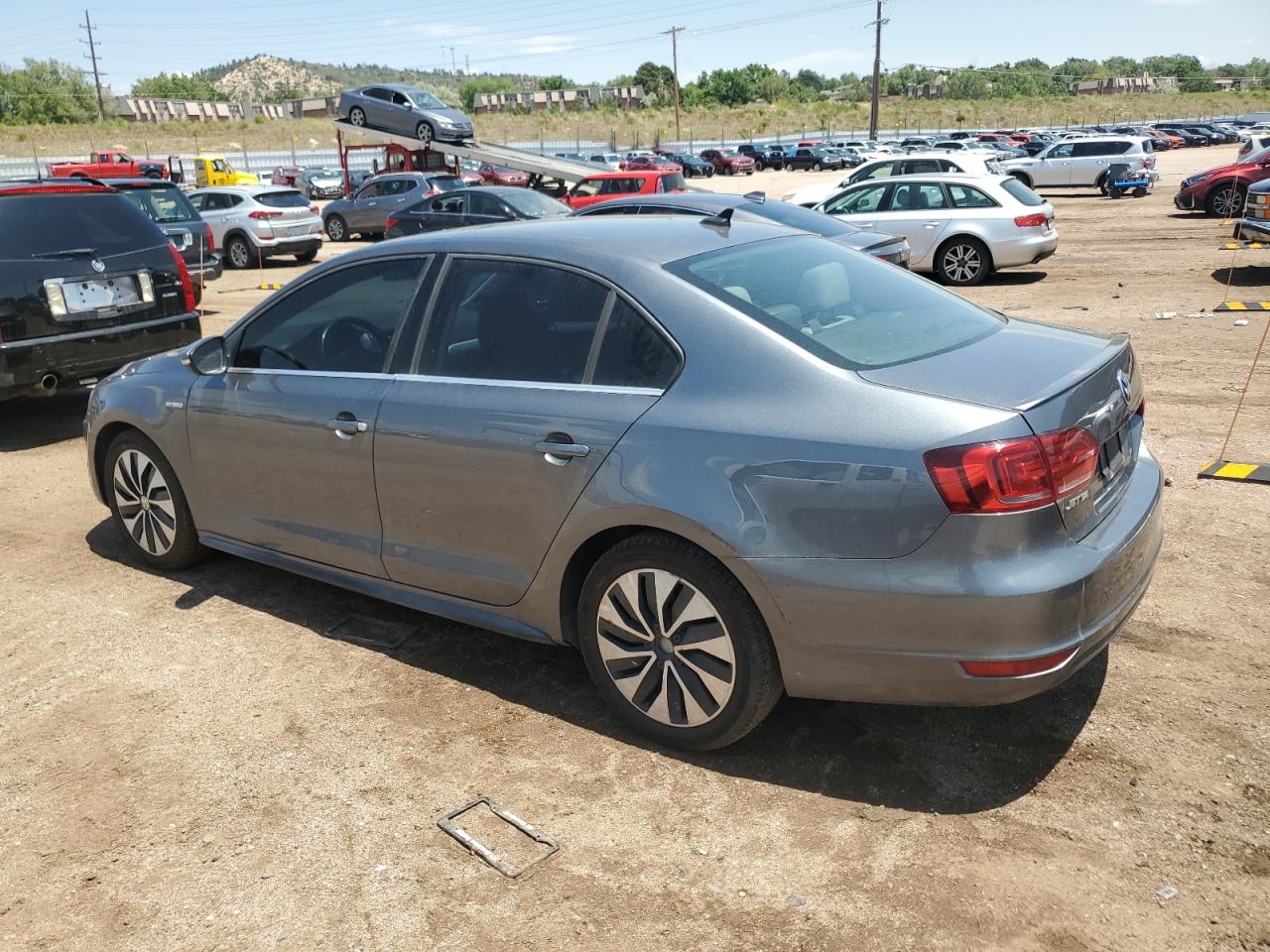 2013 Volkswagen Jetta Hybrid vin: 3VW637AJ9DM229343