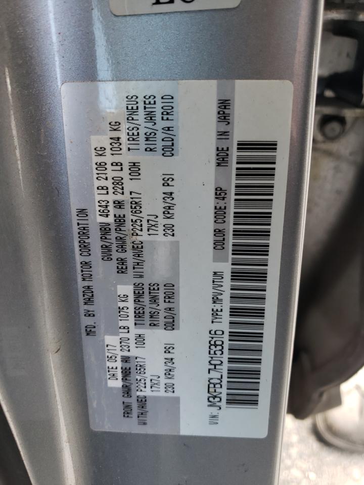 JM3KFBCL7H0153616 2017 Mazda Cx-5 Touring