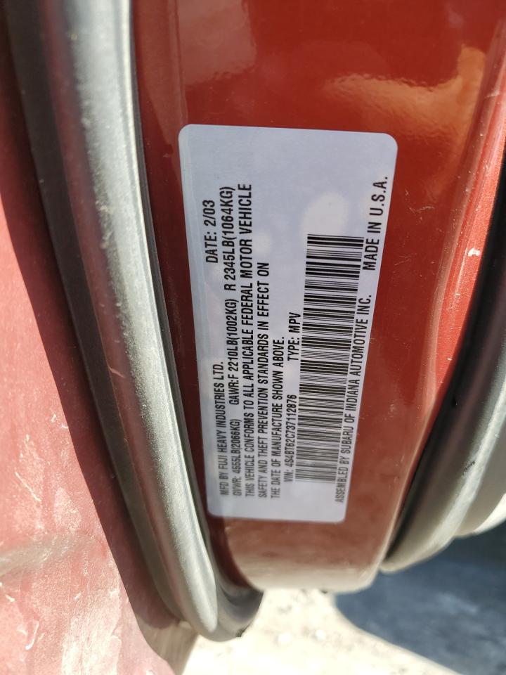 4S4BT62C737112876 2003 Subaru Baja Sport