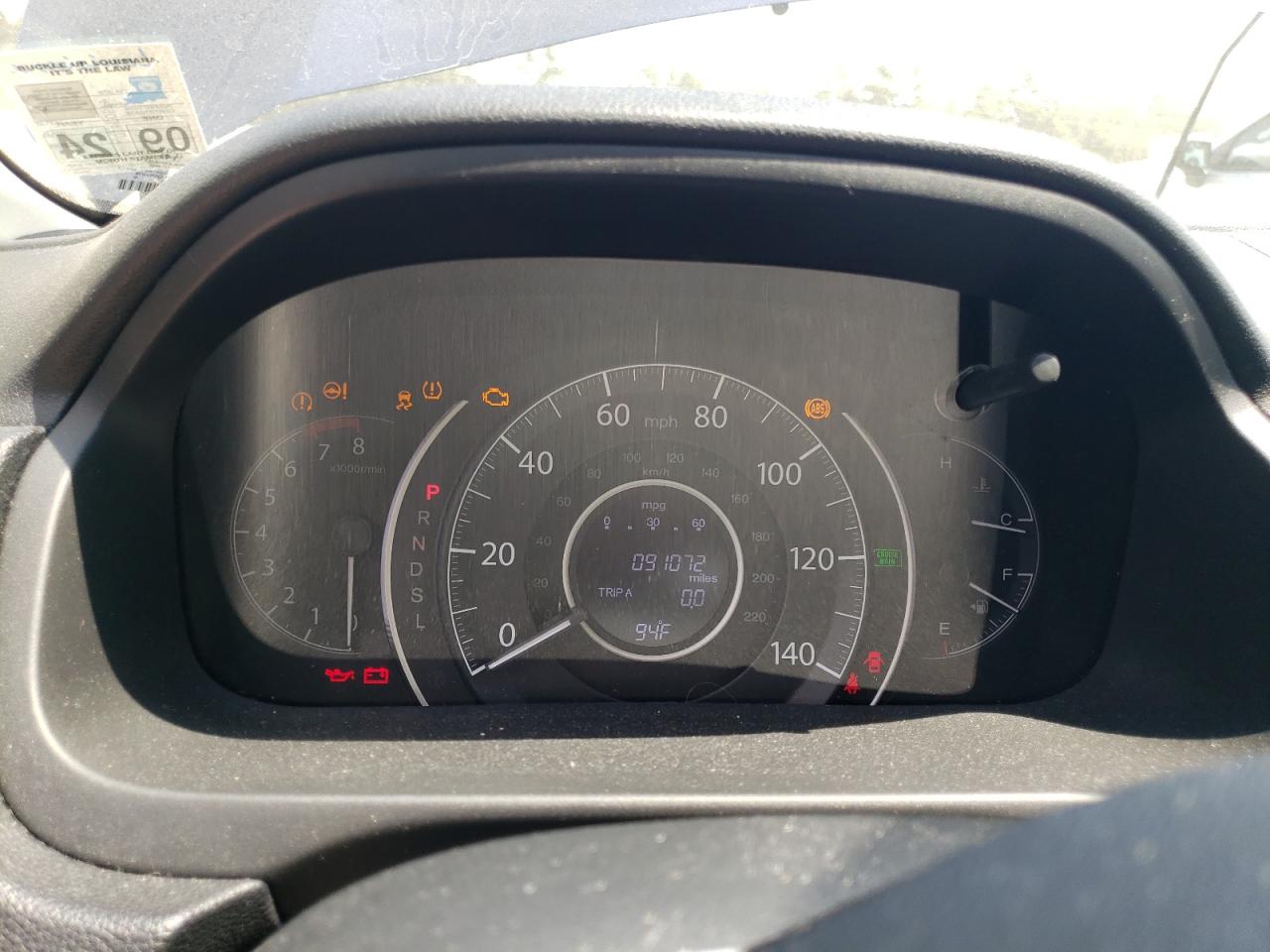 2HKRM3H50GH569988 HONDA CRV 2016