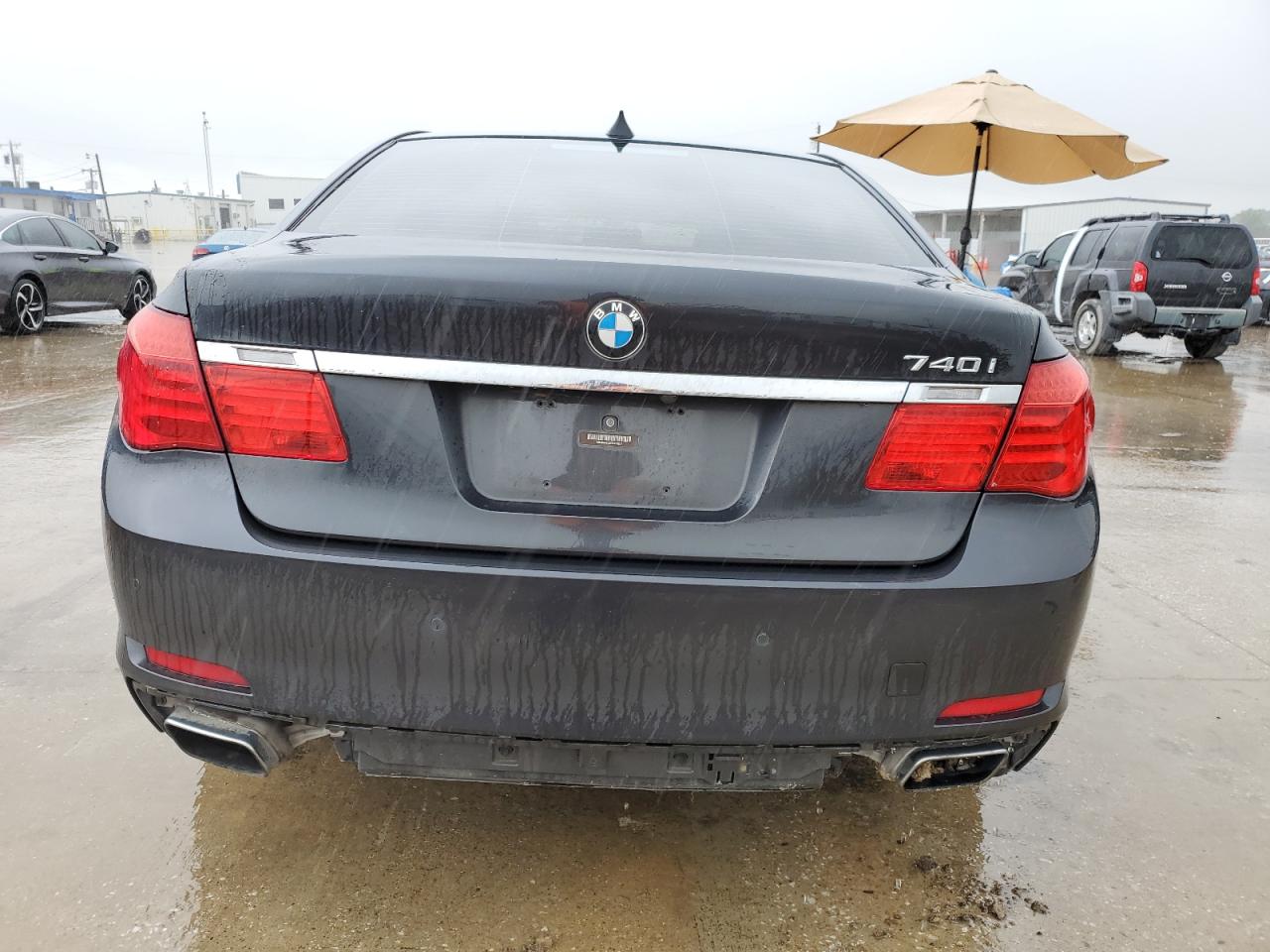 2012 BMW 740 I vin: WBAKA4C52CDX20267