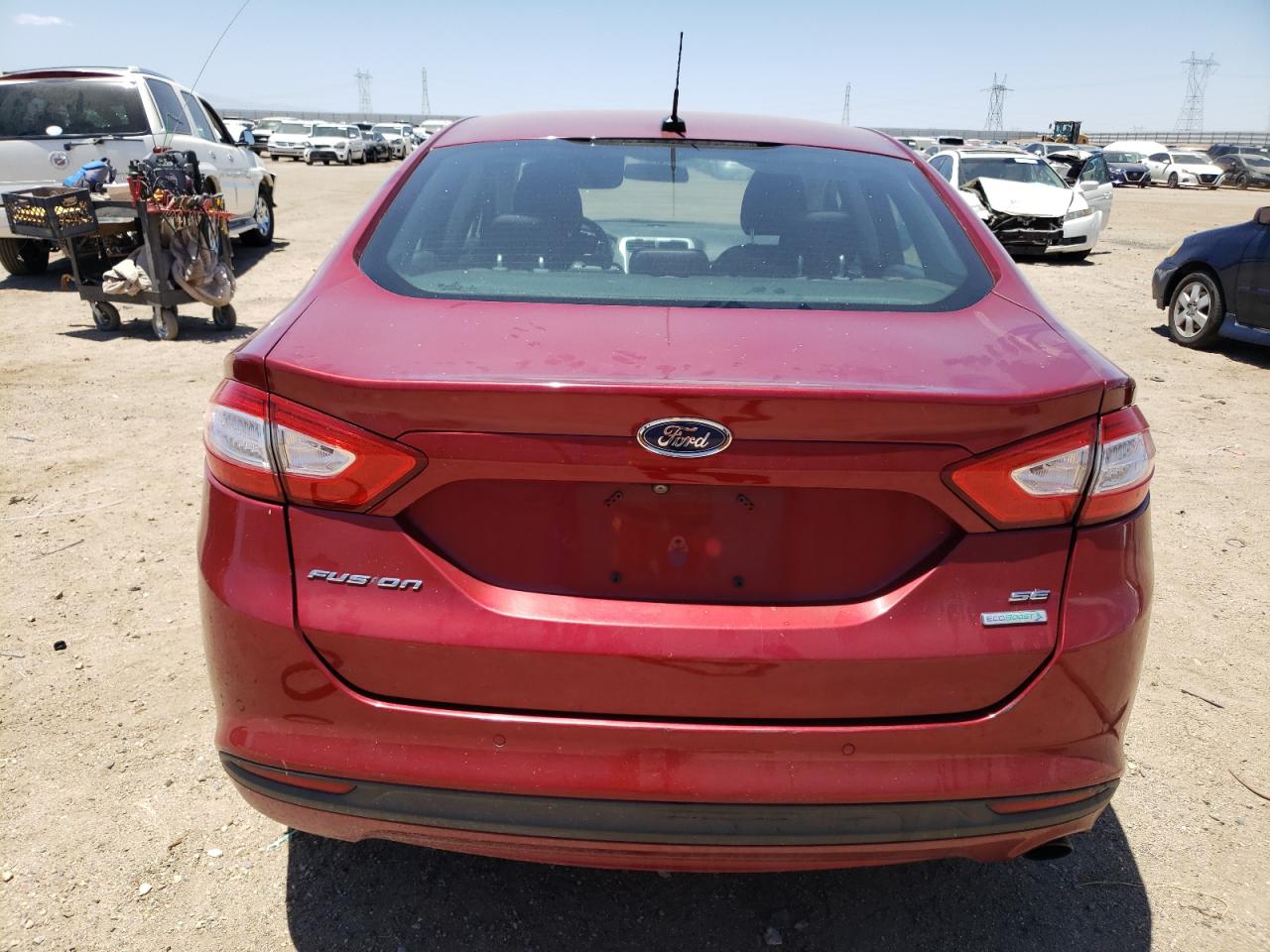 2014 Ford Fusion Se vin: 3FA6P0HD4ER283870