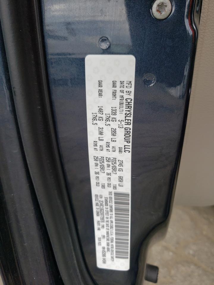 2C4RC1BG2DR779976 2013 Chrysler Town & Country Touring