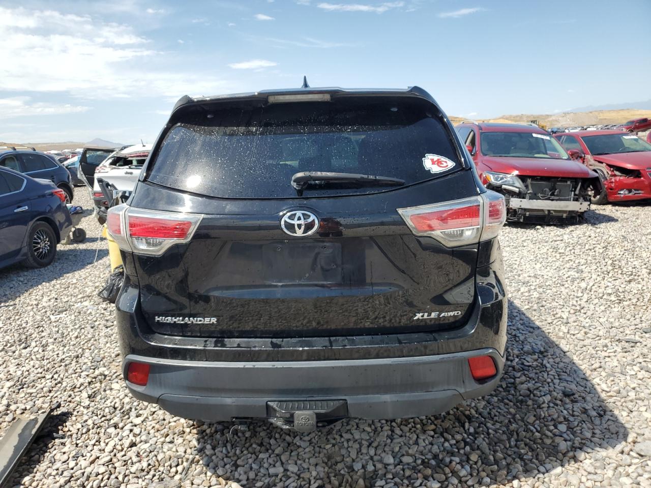 5TDJKRFH5ES035721 2014 Toyota Highlander Xle