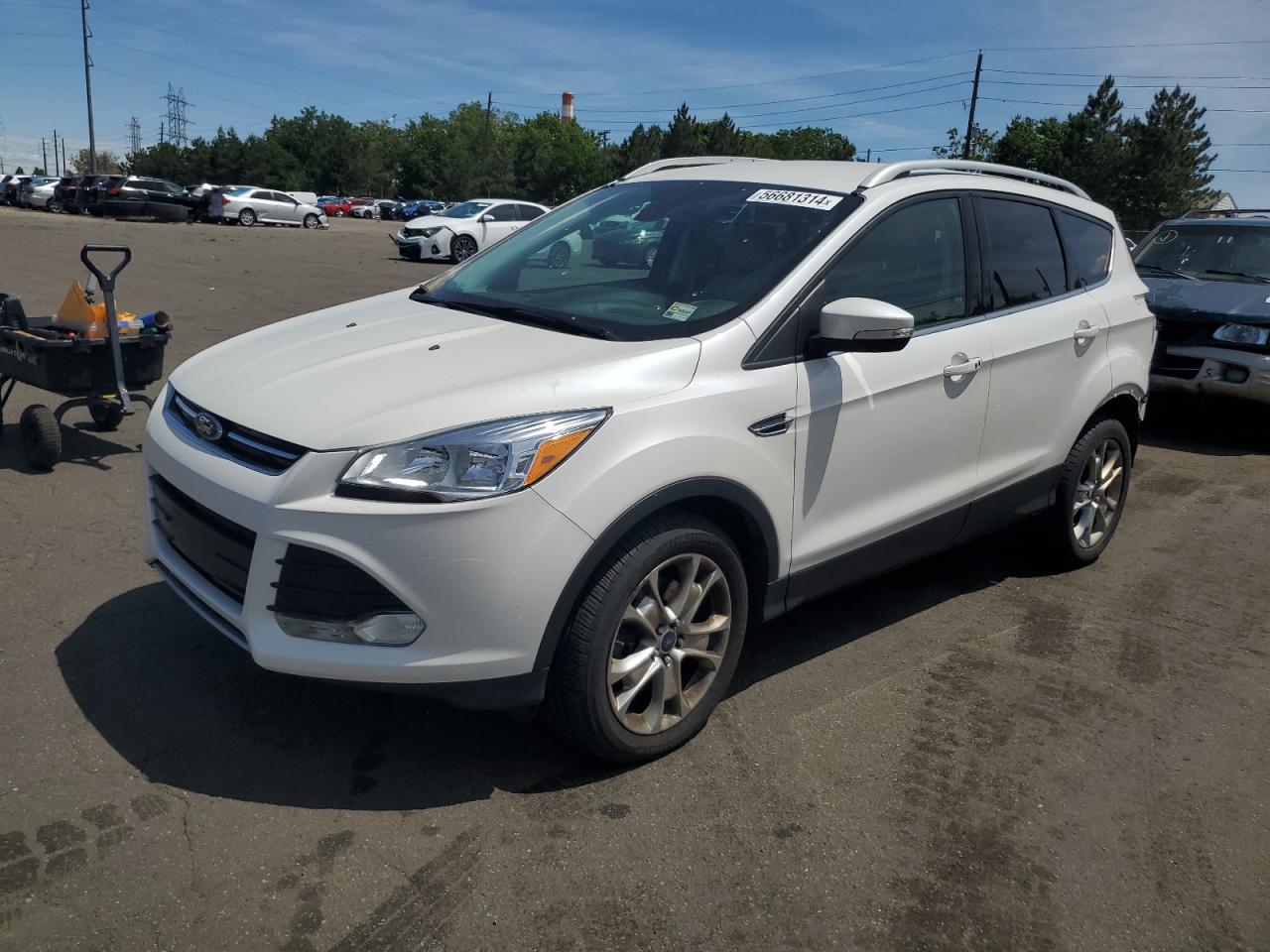 Lot #2955487504 2016 FORD ESCAPE TIT