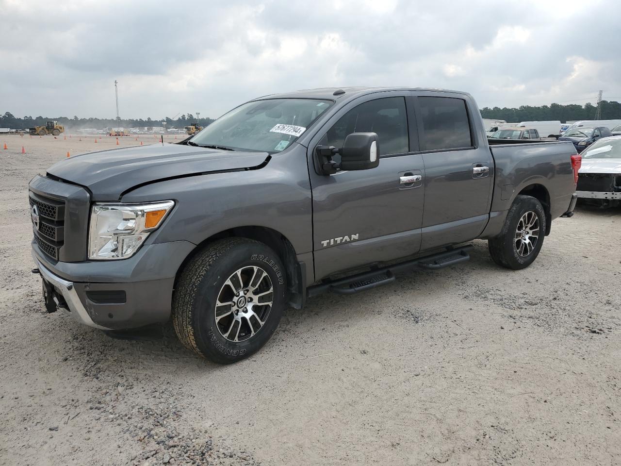 2021 Nissan Titan Sv vin: 1N6AA1EF6MN509973