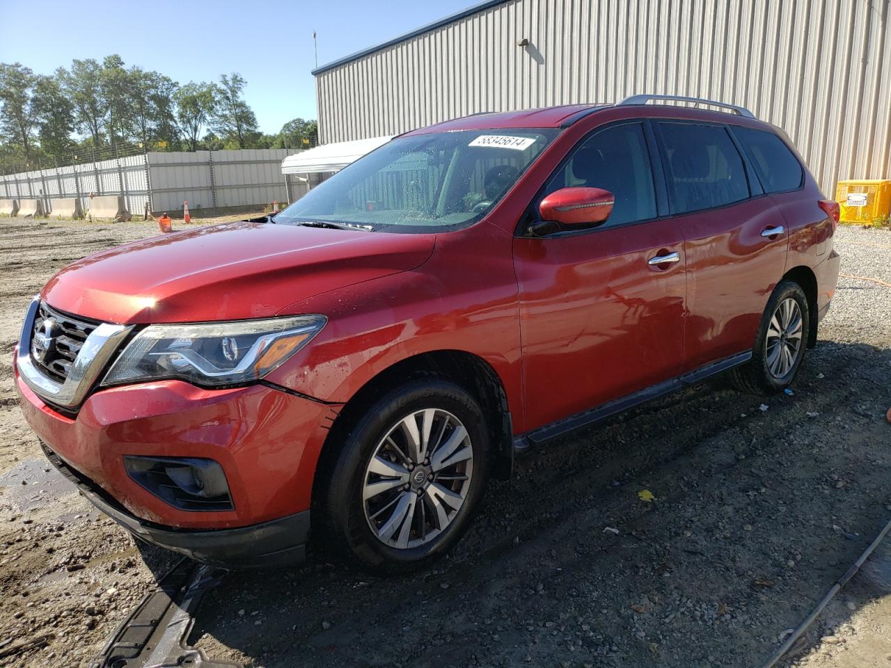 2017 Nissan Pathfinder S vin: 5N1DR2MN1HC631483