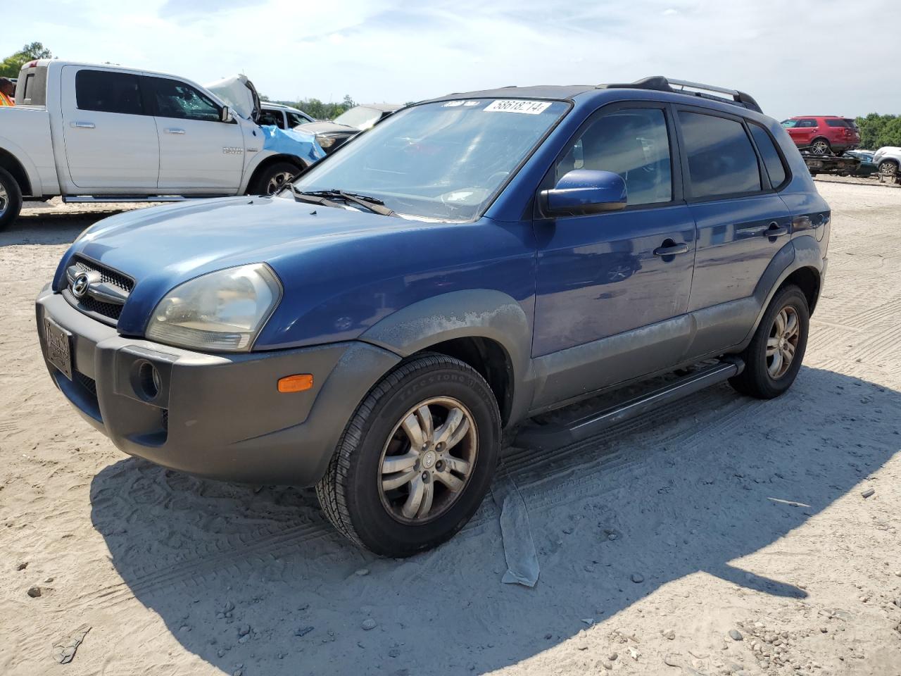 KM8JN12DX8U914199 2008 Hyundai Tucson Se