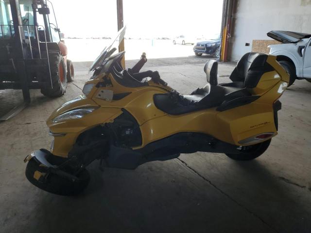 CAN-AM SPYDER ROA 2014 yellow  gas 2BXNBDD1XEV005494 photo #4