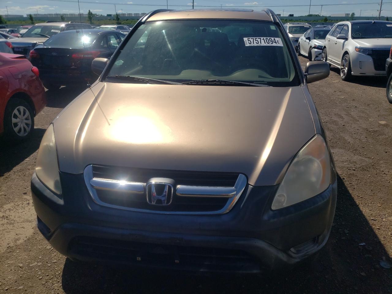 Lot #2907343986 2003 HONDA CR-V EX