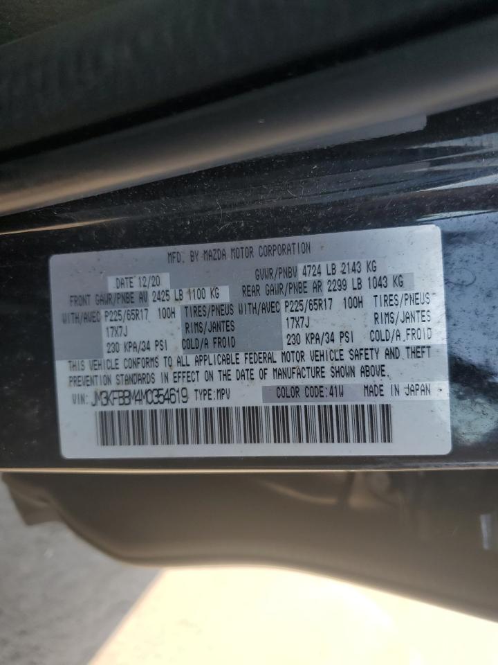 JM3KFBBM4M0354619 2021 Mazda Cx-5 Sport