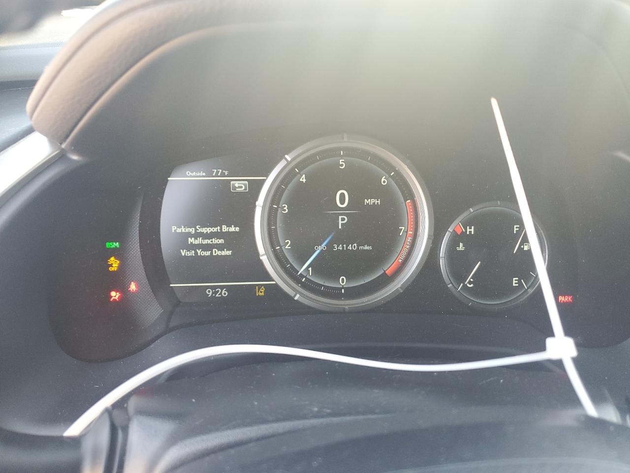 2T2SZMDA8NC350543 2022 Lexus Rx 350 F-Sport