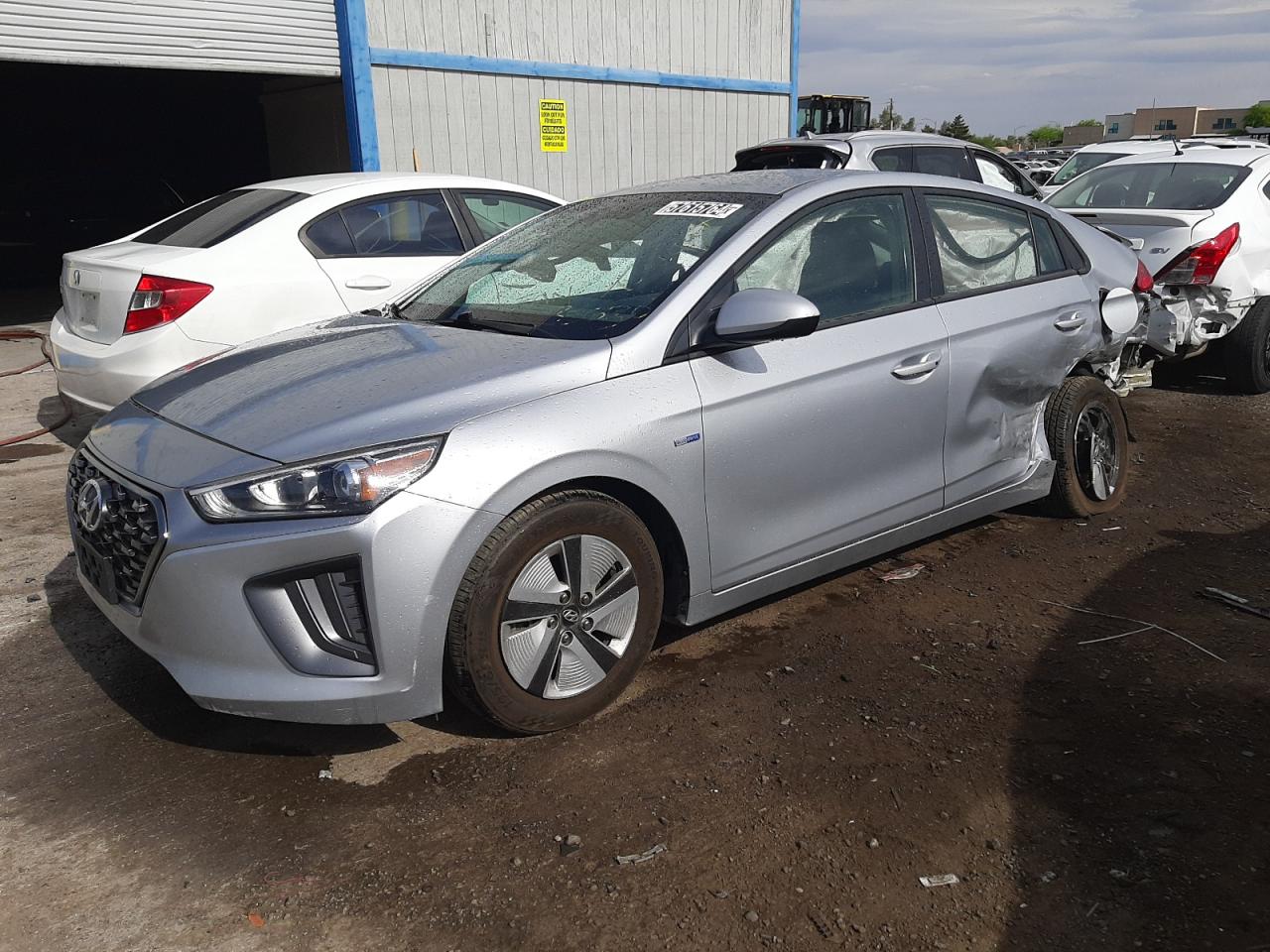 KMHC65LC7LU243098 2020 Hyundai Ioniq Blue