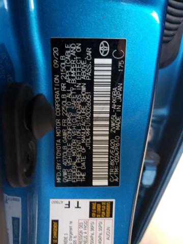2021 TOYOTA PRIUS LE - JTDL9MFU1M3026051
