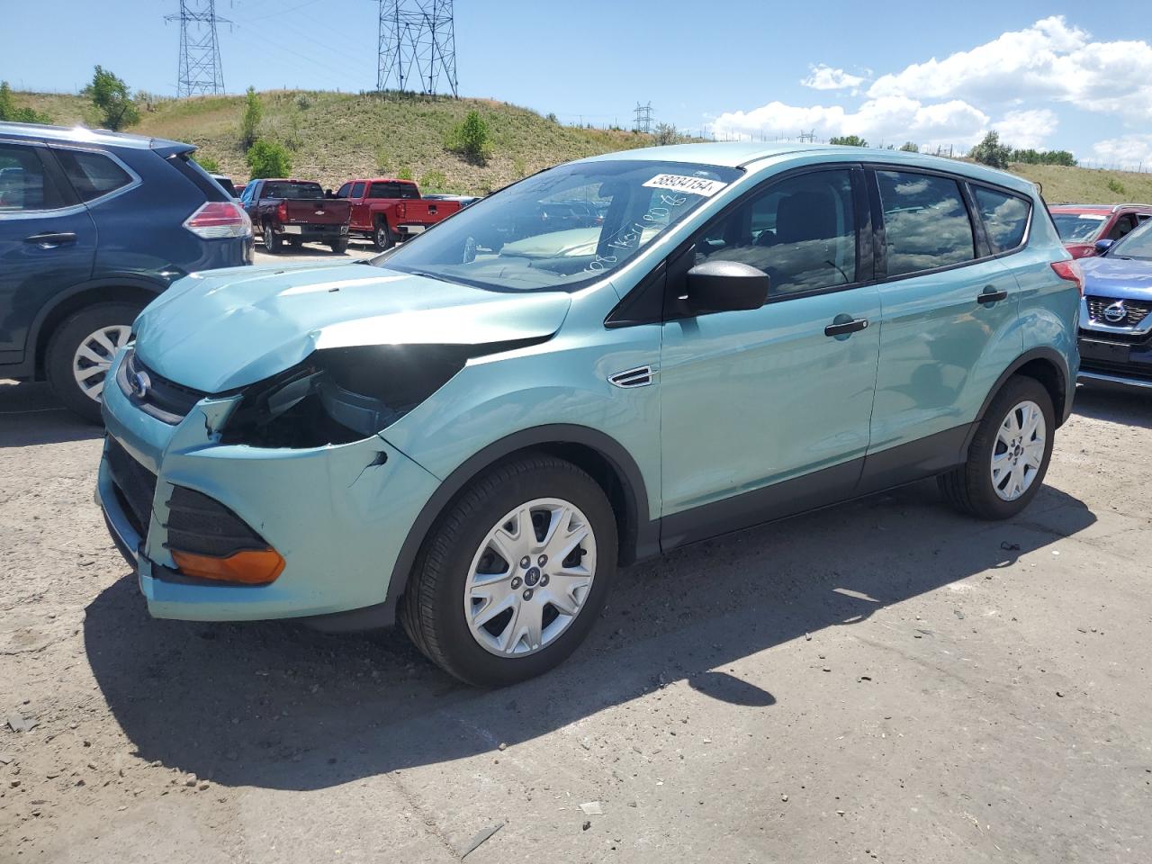 2013 Ford Escape S vin: 1FMCU0F7XDUD23830