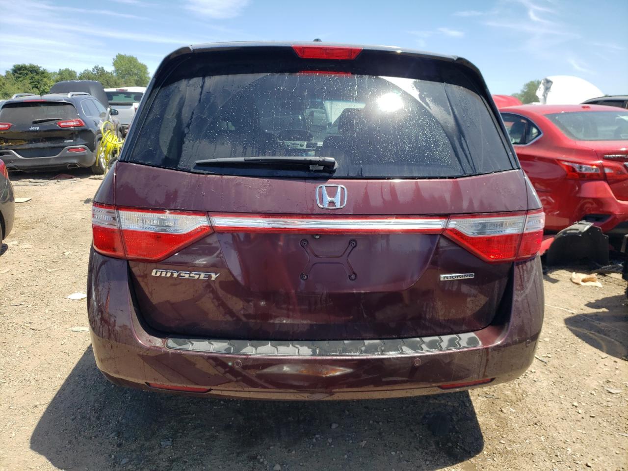 5FNRL5H93CB067826 2012 Honda Odyssey Touring