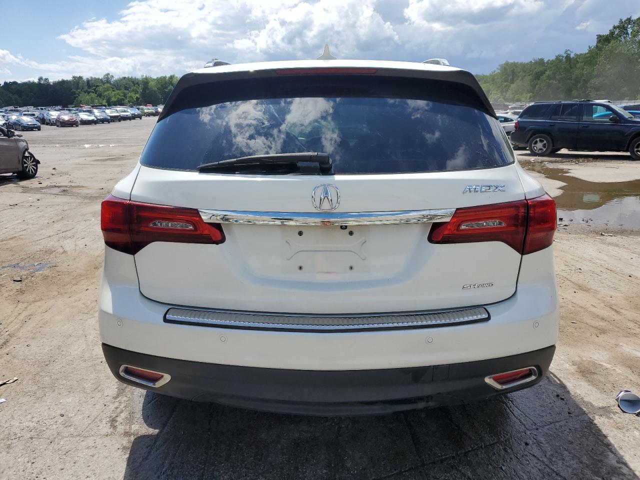 5FRYD4H80EB025108 2014 Acura Mdx Advance