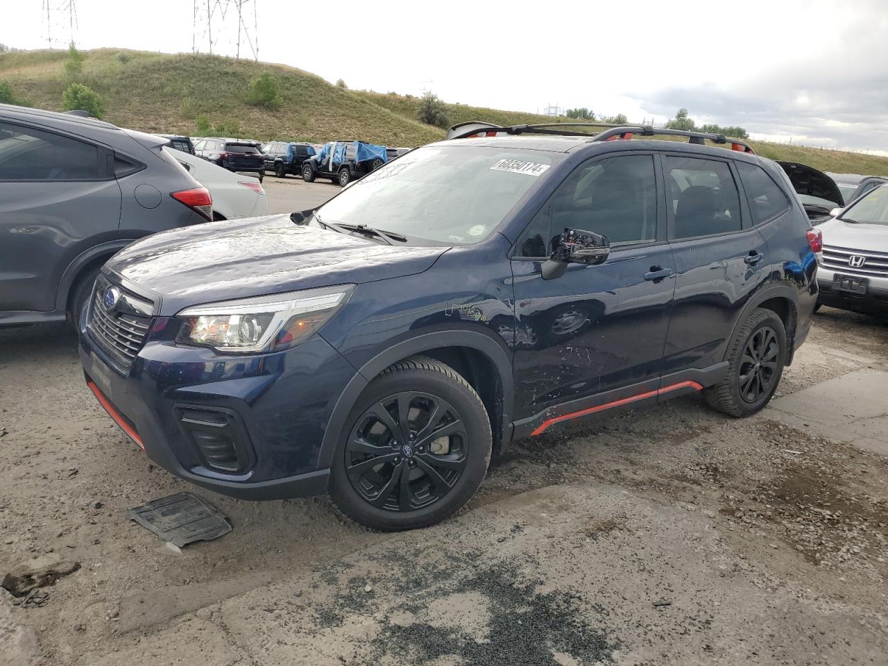 JF2SKAPC1KH548796 SUBARU FORESTER 2019