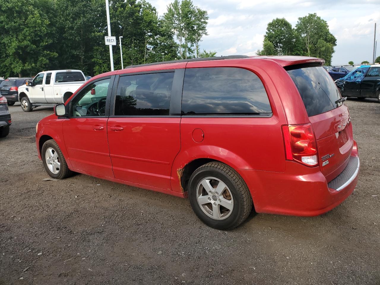 2012 Dodge Grand Caravan Sxt vin: 2C4RDGCG2CR360345