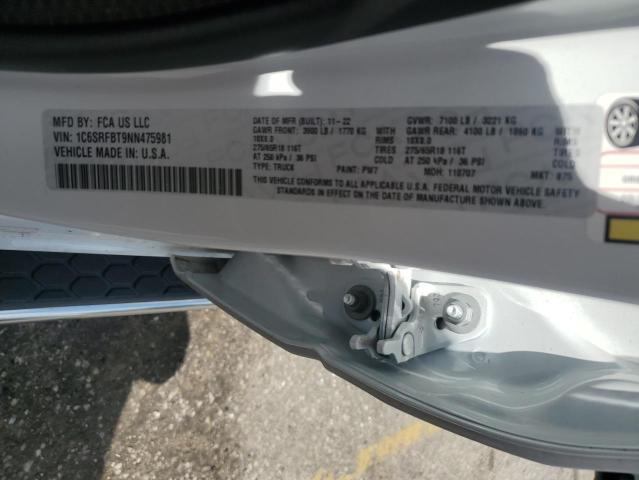 2022 RAM 1500 BIG H - 1C6SRFBT9NN475981