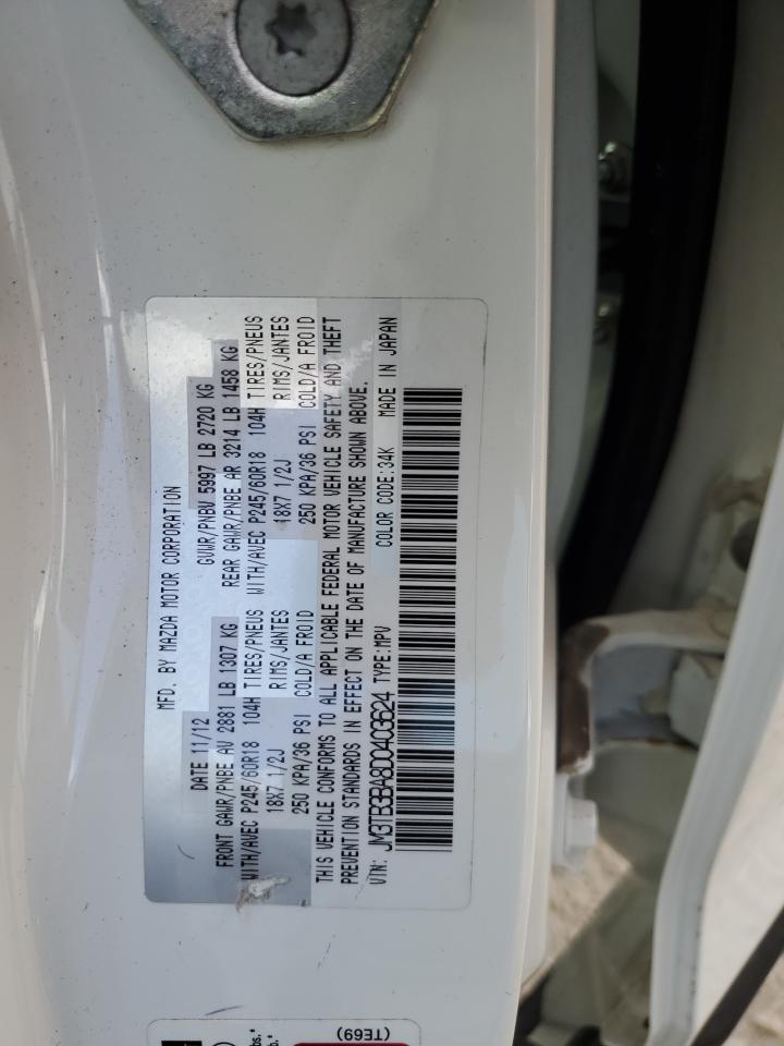 JM3TB3BA8D0403624 2013 Mazda Cx-9 Sport