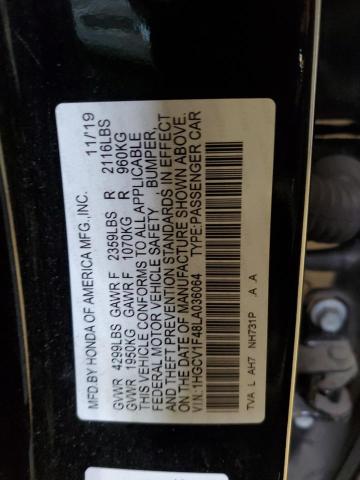 1HGCV1F48LA036064 Honda Accord EX 13