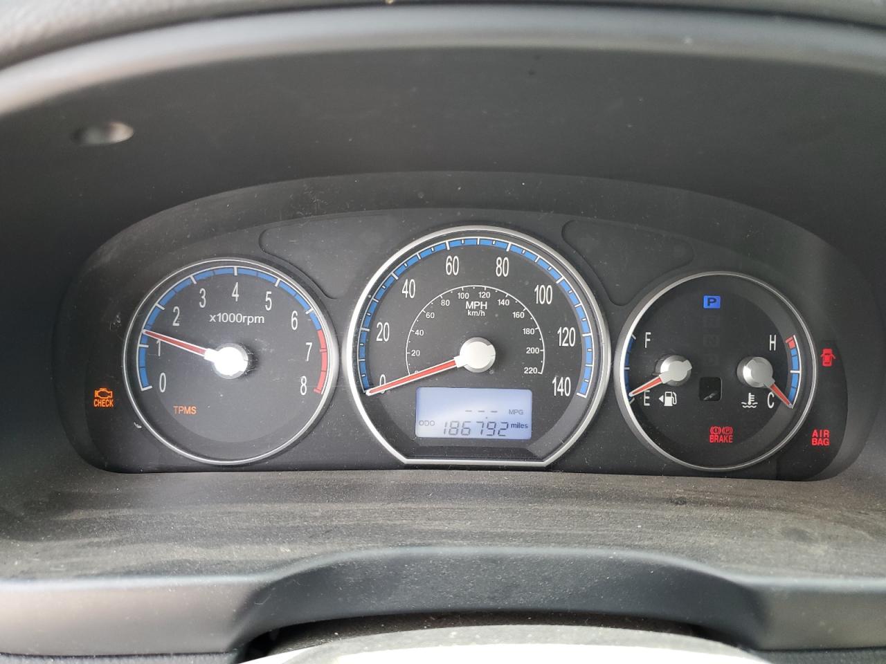 5NMSG13D29H238048 2009 Hyundai Santa Fe Gls