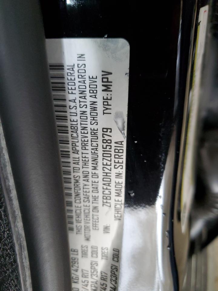 ZFBCFADH2EZ015879 2014 Fiat 500L Trekking