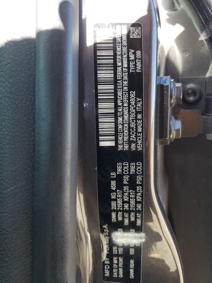 ZACCJBCT6GPD48062 2016 Jeep Renegade Trailhawk