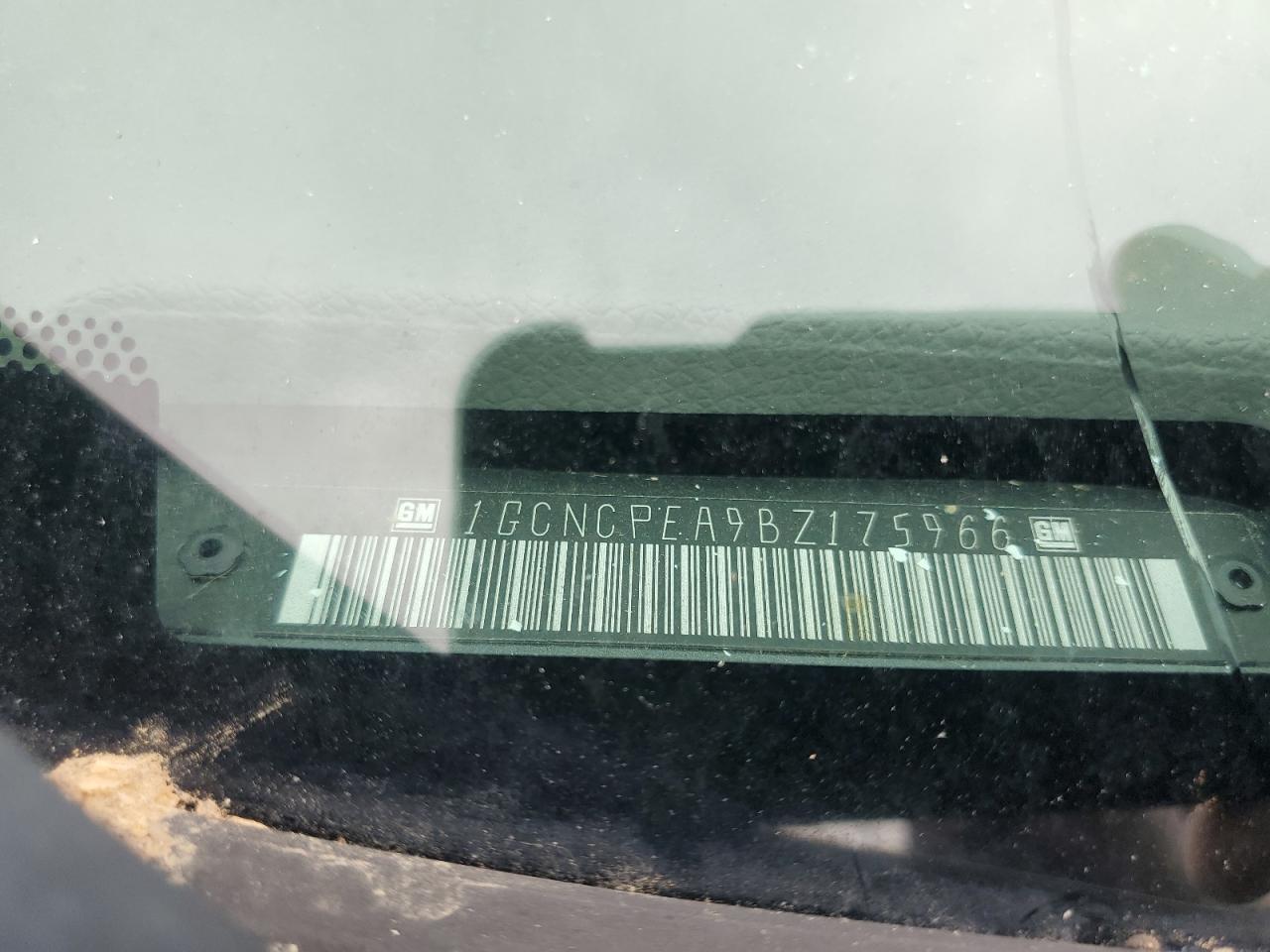 1GCNCPEA9BZ175966 2011 Chevrolet Silverado C1500