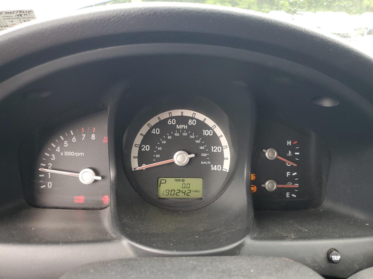 KNDJF724577321917 2007 Kia Sportage Lx