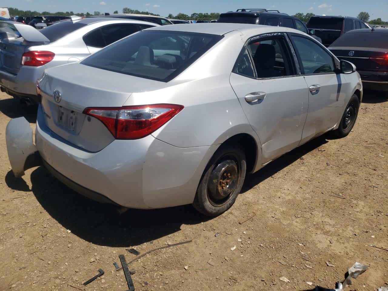 2014 Toyota Corolla L vin: 5YFBURHE9EP004014