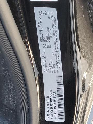 2021 Ram 1500 Big Horn/Lone Star VIN: 1C6SRFBT9MN758749 Lot: 57449164