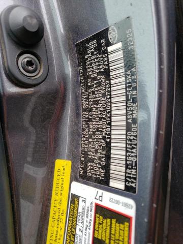 VIN 4T1BF1FK1DU247253 2013 Toyota Camry, L no.12