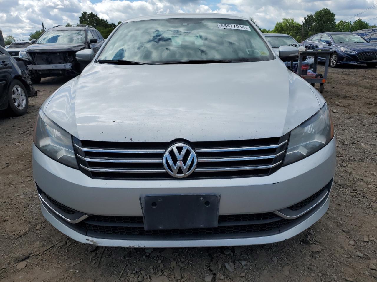 2014 Volkswagen Passat Se vin: 1VWBT7A32EC049785