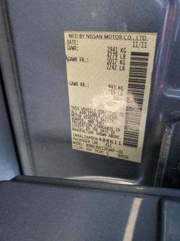 1N4AL2AP0CN488611 2012 Nissan Altima Base