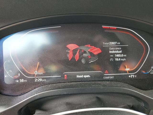 2022 BMW X3 xDrive30I VIN: 5UX53DP03N9K52076 Lot: 57236504