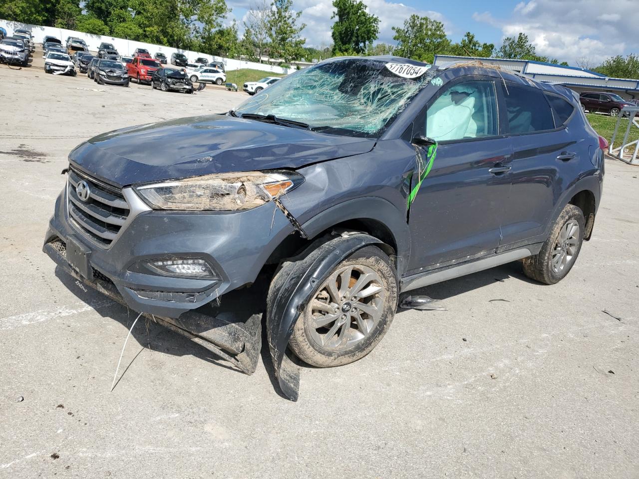 2017 Hyundai Tucson Limited vin: KM8J33A45HU434025