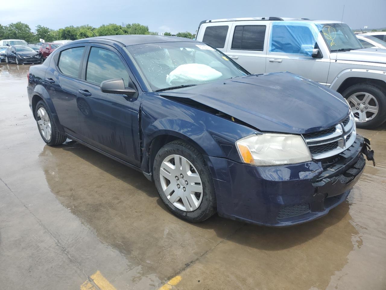 1C3CDZAB1EN184322 2014 Dodge Avenger Se