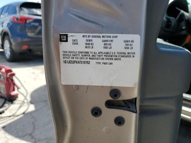 2004 Chevrolet Cavalier VIN: 1G1JC52FX47319762 Lot: 58306614