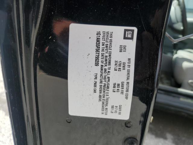 2006 Chevrolet Cobalt Ls VIN: 1G1AK55F567799209 Lot: 60668834