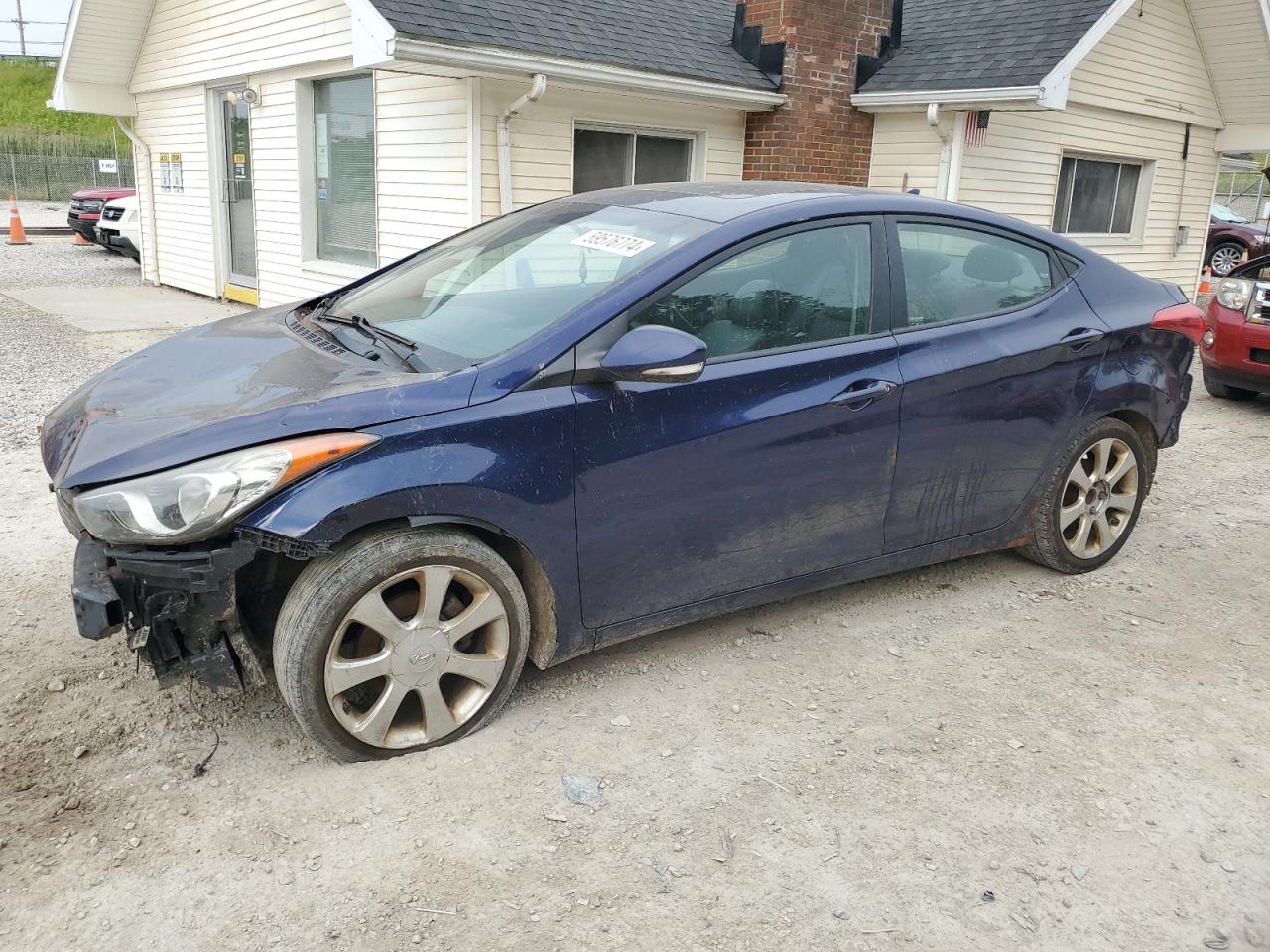 2012 Hyundai Elantra Gls vin: 5NPDH4AE5CH106124