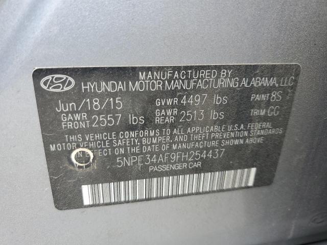 2015 Hyundai Sonata Sport VIN: 5NPE34AF9FH254437 Lot: 58957944