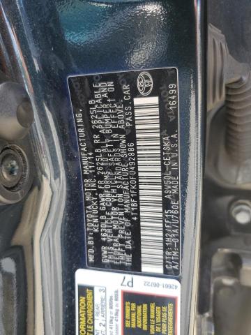 VIN 4T1BF1FK0FU492886 2015 Toyota Camry, LE no.13