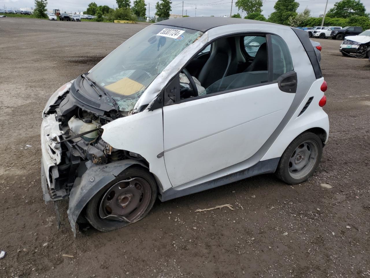 2013 Smart Fortwo Pure vin: WMEEJ3BAXDK712053