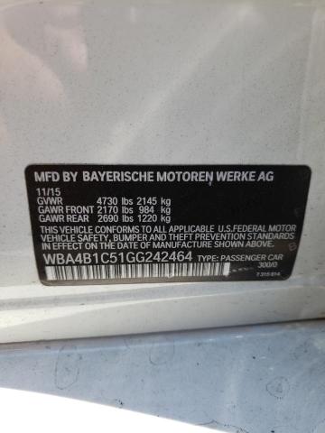 VIN WBA4B1C51GG242464 2016 BMW 4 Series, 435 I Gran... no.12