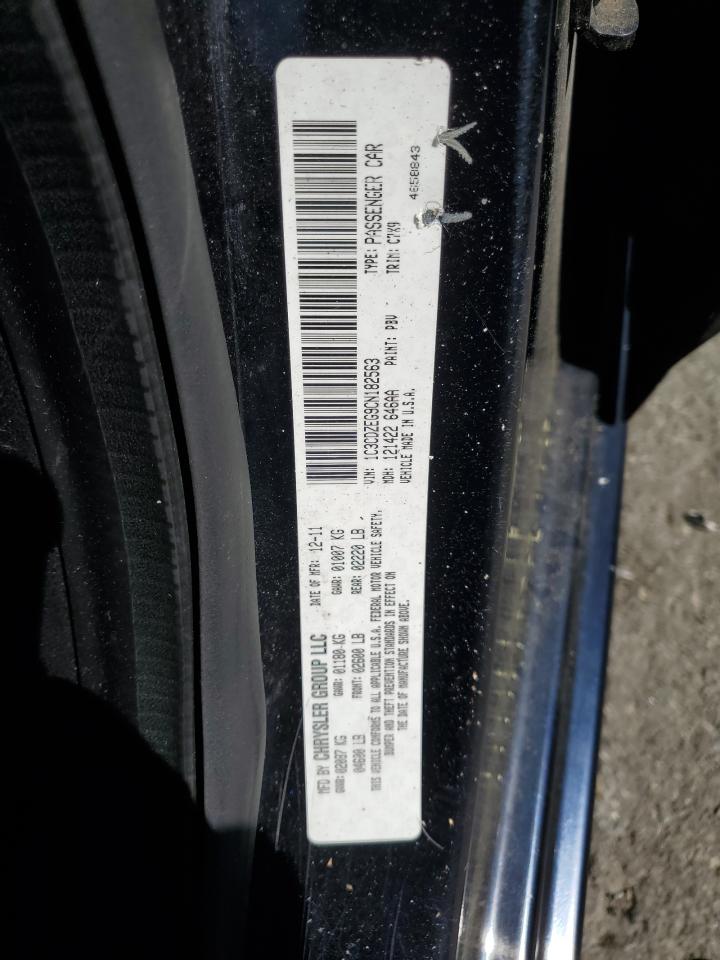 1C3CDZEG9CN182563 2012 Dodge Avenger Sxt