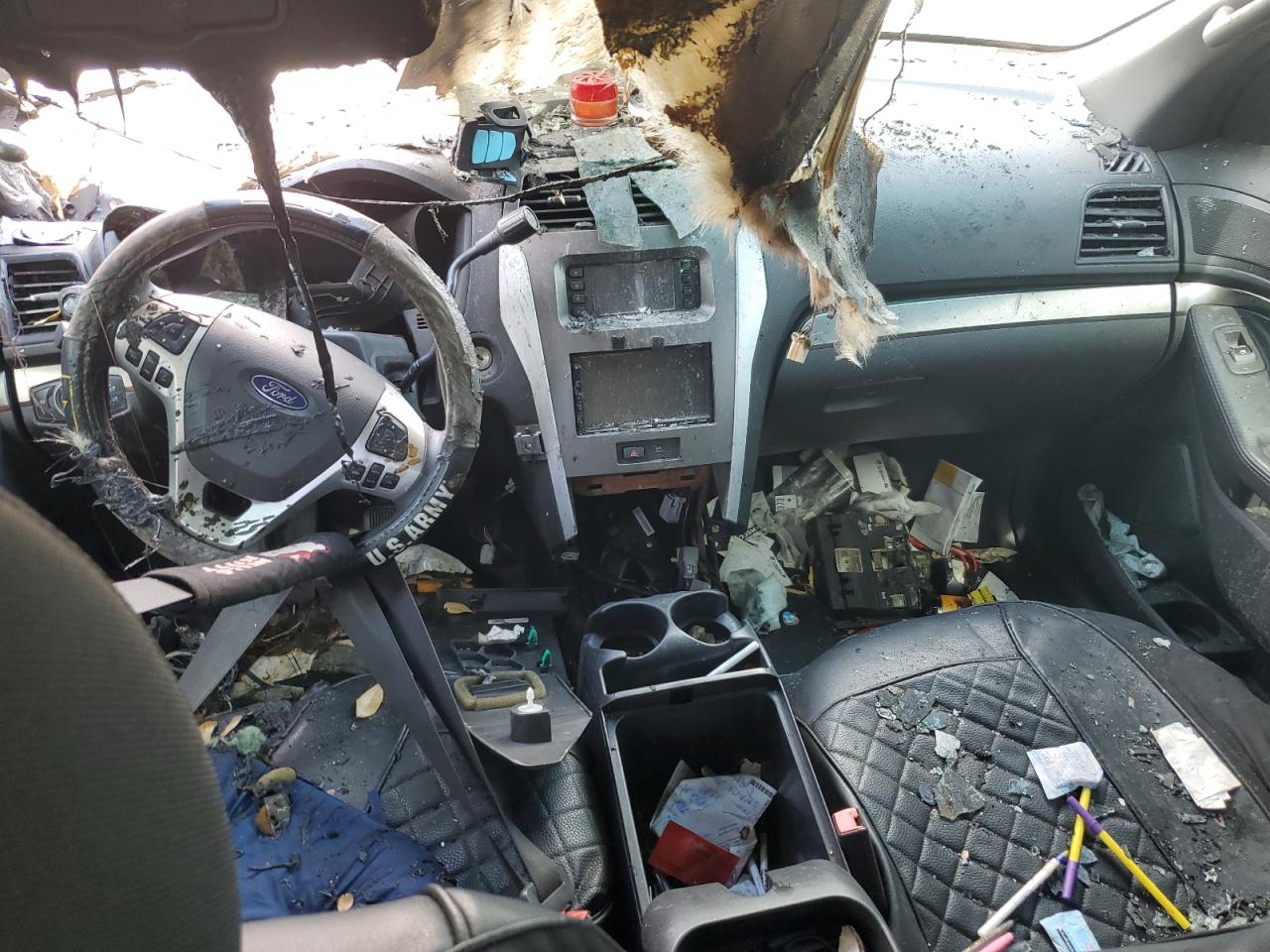 1FM5K8AR3FGB26229 2015 Ford Explorer Police Interceptor