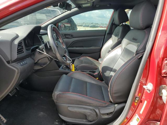 2019 Hyundai Elantra Sport VIN: KMHD04LB0KU842799 Lot: 59755494